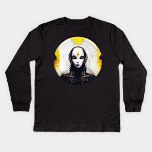 Mother of Machines Kids Long Sleeve T-Shirt